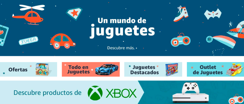 Un mundo de juguetes, precios increíbles y descuentos en Amazon México